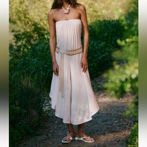 FREE PEOPLE FREE-EST ANNIKA ONE PIECE JUMPER JUMPSUIT SIZE L MSRP $78.00 NWT